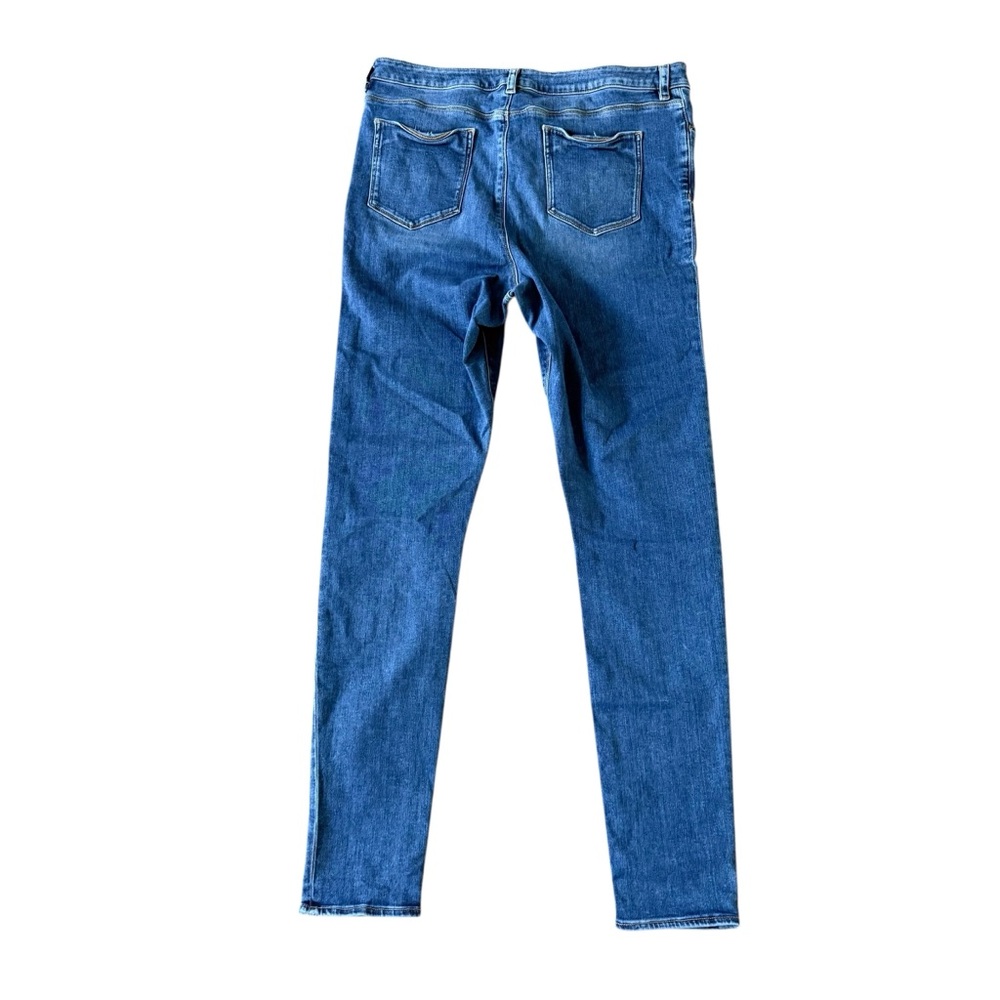 ASOS Distressed Blue Skinny Jeans - Picture 3 of 3